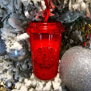 Holiday 2015 In Box Swarovski Starbucks Ornament